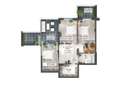Vânzare - Penthouse zona Copou, 157.05 mp utili + 34.05 mp terasă - 5