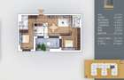 Apartament 3 camere decomandat Metrou Nicolae Teclu - 3