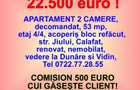 Vand apartament 2 camere, Calafat, str. Jiului - 1