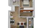 Apartament de 2 camere, 55,6 mp Andrei Muresanu SUD - 1