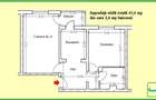 Apartament 2 camere de vânzare, Ploiești, Republicii- Ctin Brezeanu, ECX00656 - 1