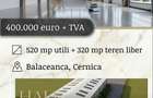 6 hale disponibilie - 520 mp utili + 320 mp teren - 2