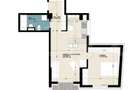 Apartament cu 2 camere, semifinisat, 56 mp, zona Iulius Mall - 2