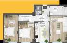 Apartament 3 camere decomandat, 2 bai, bloc NOU Frumoasa - Poitiers - 3