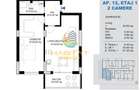 Pallady 2 camere tip studio 61 mp la 15 min. metrou N.Teclu - 2