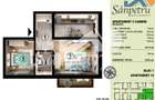 94,951 € Apartament 2 camere, mobilat, TVA inclus - 1