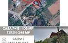 Casa P+1E - 105 mp + Teren-244 mp-Saliste - 1