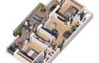 Apartament cu 3 camere si 41mp terasa - 1