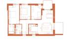 Comision 0! River by Hexagon, Apartament 4 camere,  95.6 MP, 2 BALCOANE - 1