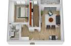Apartament de 2 camere, 58mp Zona Andrei Muresanu - 1