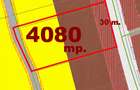 OCAZIE! Teren Intravilan 4080 mp. D=31 m. PUZ aprobat P+3+1 Rh Asfalt Utilitati - 4