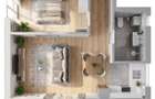 Apartament cu 2 camere de vânzare , finisat complet - 1