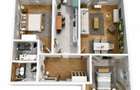 Apartament 3 camere zona C5 in BLOC NOU