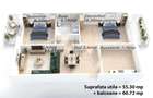 LIPOVEI - ETAJ 2 - DECOMNADAT - 3 CAMERE - 2 BALCOANE - CENTRALA PROPRIE - 1
