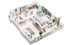Apartament cu 2 camere | Noua | 68 mp Utili - 5