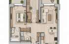 3 camere, Ansamblu rezidential, Toate facilitatile, Vedere lac - 8