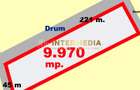 OKAZIE! Teren Intravilan Partos Su. 9970 mp d= 221 ml Drum public Utilitati fata - 1