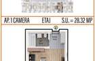 Garsoniera semidecomandata, cartier Militari Residence, comision 0% - 1