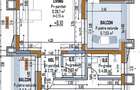  Confort si calitate  2 camere, 64 mp, 2 bai, semifinisat, in bloc premium nou - 2