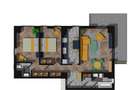Apartament de vanzare 3 camere, Iasi zona Păcurari FINALIZAT SI INTABULAT! - 2