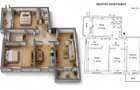 Apartament TÂRGU CUCU | 3 camere, semidecomandat, 68 mp total, mobilat