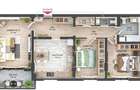 Ap 3 camere, 2 bai, spatios, balcon mare, zona buna, parcare subterana - 9