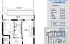 Apartament cu 2 Camere Ozana - Pallady, bucatarie inchisa, terasa generoasa - 3
