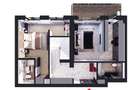 Duplex 4 camere tip 2 cu terasa | HILS Titanium Ansamblu rezidential nou - 2