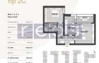 VANZARE 2 CAMERE | BLOC NOU | PARCARE | 54MP | TERASA | MOBILAT LUX - 1