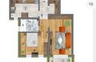 Apartament cu doua camere 55mp, Orizont Residence, Sanpetru - 2