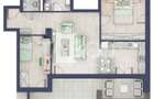Apartament 66 mp utili 3 camere 2 bai etaj 3 in bloc cu lift Turnisor - 6