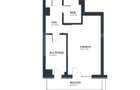Apartament de 1 camera, 43,74 mp, zona Tatarasi - 2
