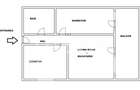 Super apartament la parter inalt -3 camere balcon si parcare proprie - 1