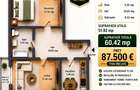 Apartament 2 camere 60 mp / Bloc Nou 2026 / Incalzire in pardoseala  - 1