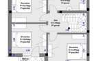Case insiruite , 4 camere , P+1E - central in Valea Lupului - 13