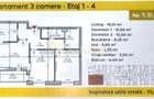 SECTOR 4 | Apartament cu 3 camere - 2 bai - decomandat | 71 MP - 8