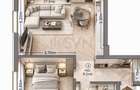 REA1024373 Apartament de 2 camere rond OMV Pipera - 2