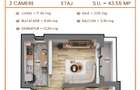 VANZARE APARTAMENT 2 CAMERE DECOMANDAT-CARTIER MILITARI TVA INCLUS - 3