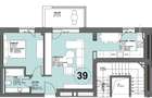 2 Camere cu Balcon | Etaj 2 | Compartimentare Eficientă - PIPERA - 1