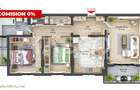 Apartament decomandat cu 3 camere 85 mpu 2 balcoane 2 bai Rahovei - 1