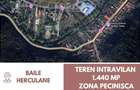 TEREN INTRAVILAN 1.440 MP ~  BAILE HERCULANE, ZONA PECINISCA - 1