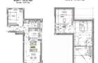 Penthouse 3 camere, intabulat, mobilat si utilat - dressing + 2 bai - 13