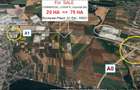 Autostrada A1 km23 acces A0 teren 20HA - 75HA Logistic MOBEXPERT utilitati