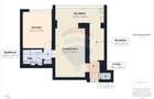 Apartament 2 camere complet renovat | Pajura – Strada Presei - 1