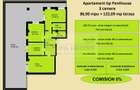 Penthouse 3 camere de vanzare in Iasi, Galata, 208,99 mp, bloc nou - 2