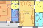 2 camere, 5/8, anvelopat, 53mp-Drumul Taberei - 9