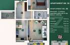 Apartament 2 camere, living cu bucătărie open space, balcon – 59 mp utili - 4