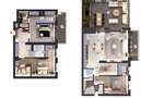 Duplex de Lux Tip 2 – 233 m² Utili |  | Metrou Nicolae Teclu - 1