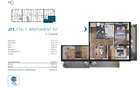 Apartament cu 3 camere, 72 mp, Ansamblu Rezidential, zona RIVUS - 2