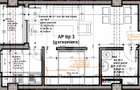 Apartament - Garsoniera bucatarie separata balcon de vanzare 33.6mpu - 3